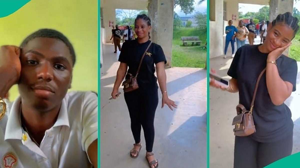 Reactions as Man Posts Video of Prettiest Girl in His Class, People React on TikTok