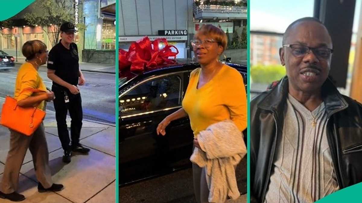 Romantic Man Surprises Wife with Dream Car on Her Birthday, Her Reaction Melts Hearts Online