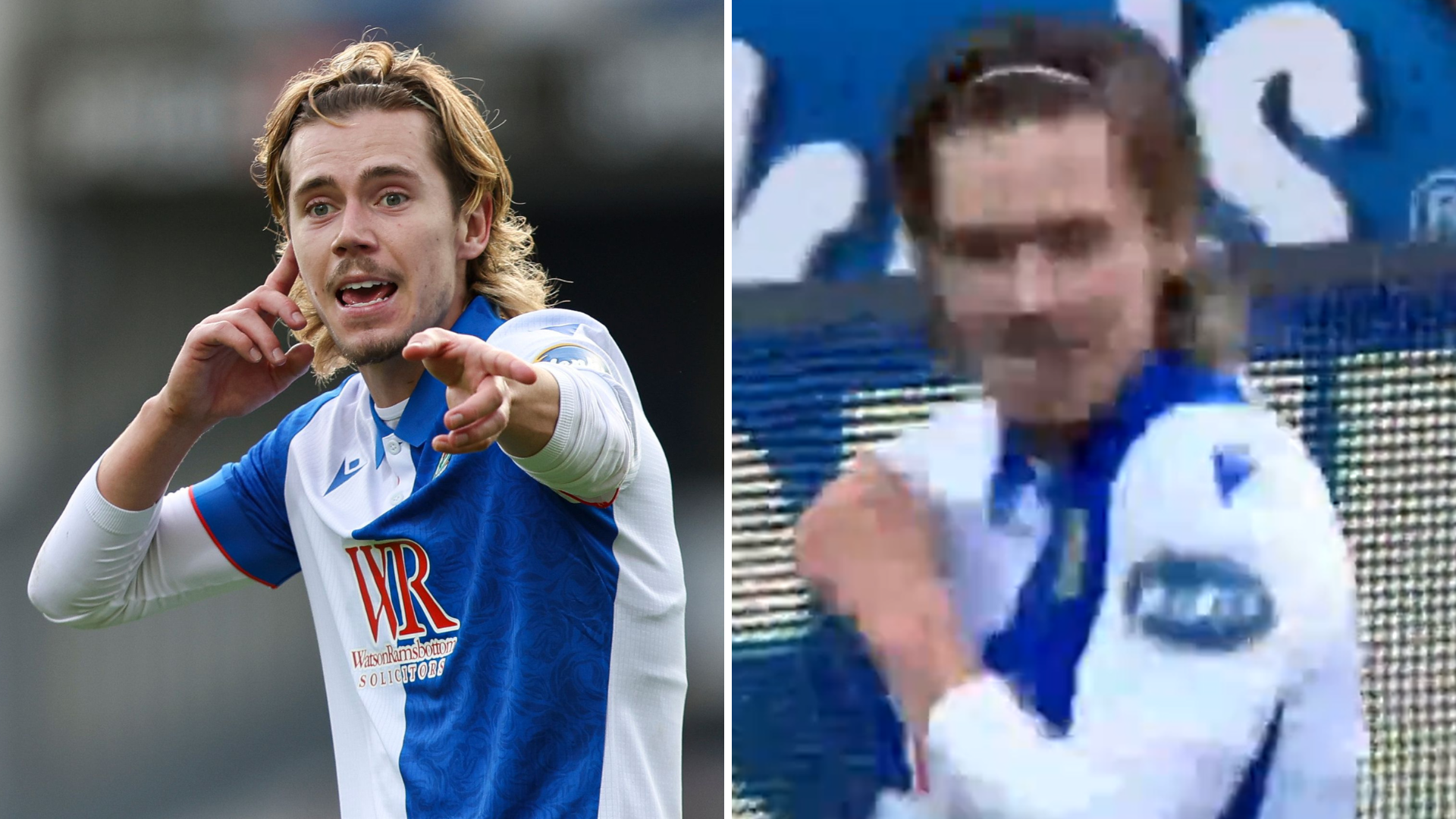 'Running the show' - Rangers misfit Todd Cantwell bags first goal for Blackburn before unleashing trademark celebration