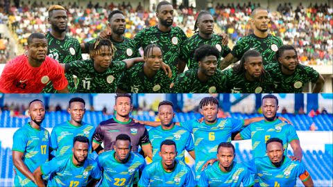 Rwanda and Super Eagles of Nigeria