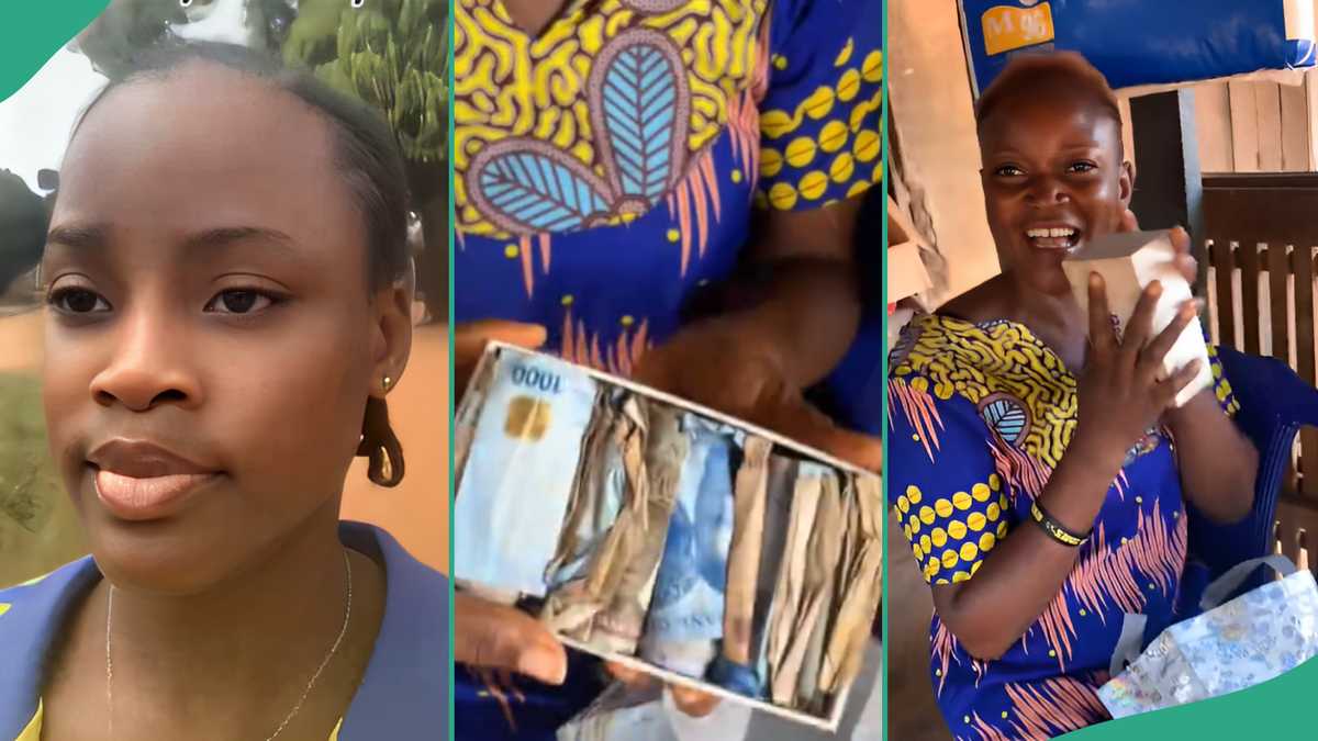 "She Was So Happy": Girl Looking After Her Mum's Provision Store Saves N300,000 For Her