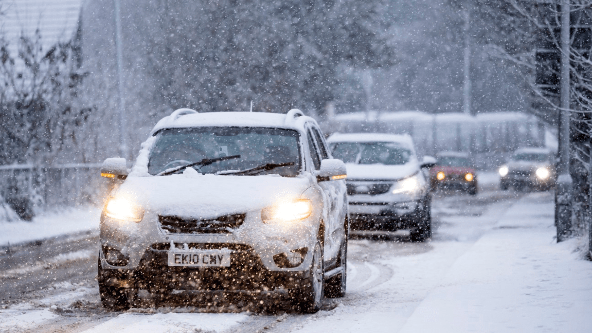 Storm Bert wreaks havoc across Scotland with wind, rain & snow as weather bomb kills three in UK