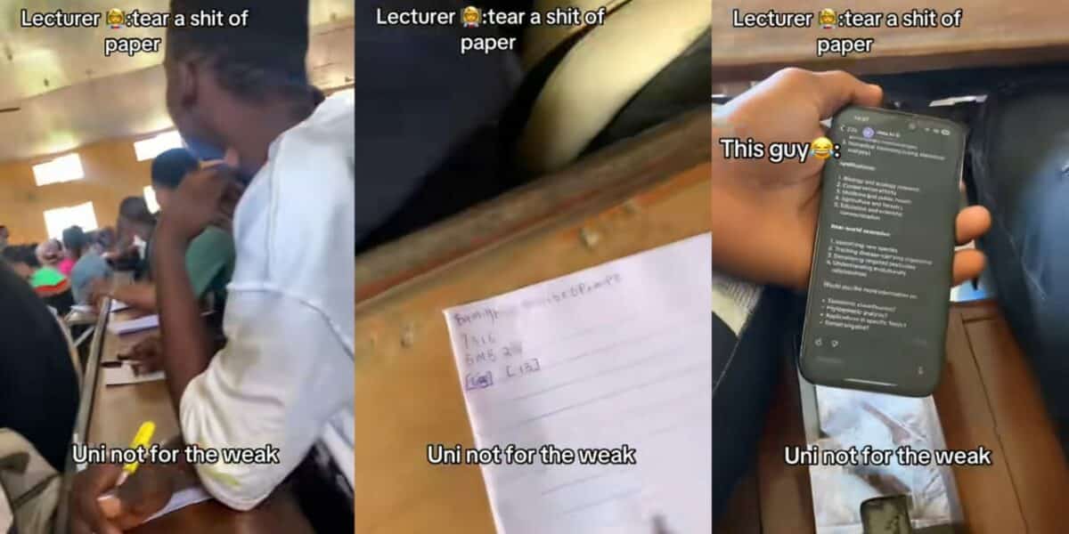 Student goes viral for using AI to cheat during test