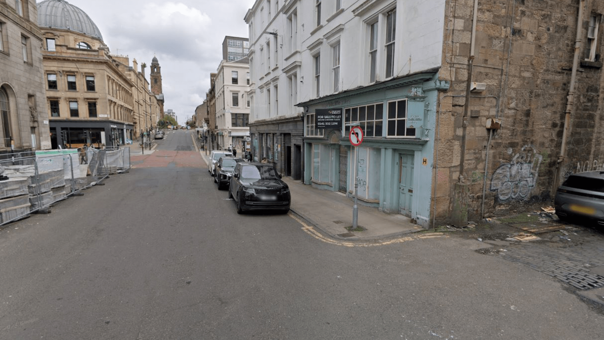 Teenager 'raped' in Glasgow city centre attack as cops seal off busy lane