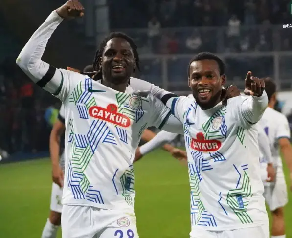 Turkish Super Lig: Olawoyin, Akintola Score In Rizespor  3-1 Win Vs Trabzonspor