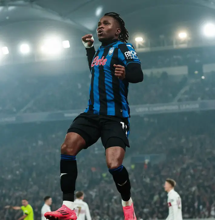 UCL: Lookman Scores As Atalanta Beat Stuttgart Away; Atletico Edge PSG In France