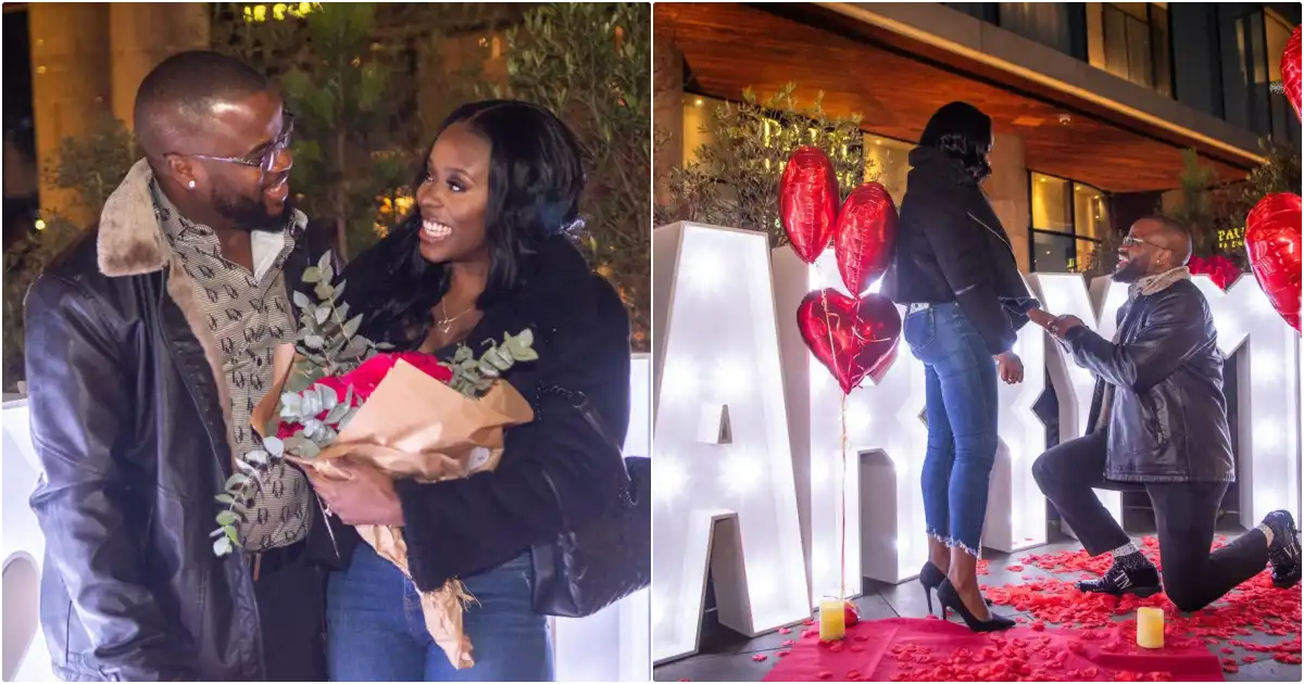 UK-based man raises the bar, proposes 50 days after meeting partner