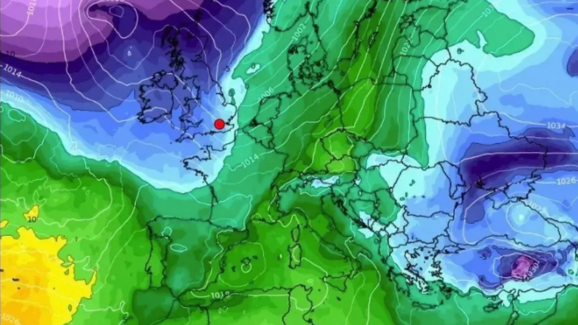 Weather map reveals snow forecast as Scotland set for -13C Arctic blast