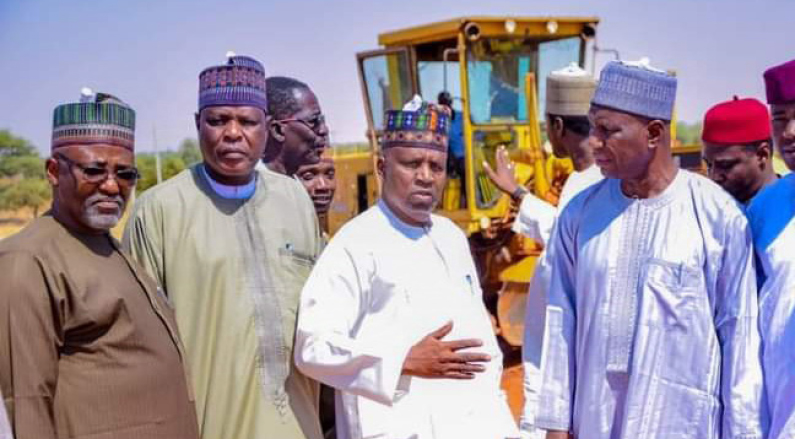 Yobe SSG Inspects Ongoing Road, Market, Other Constructions