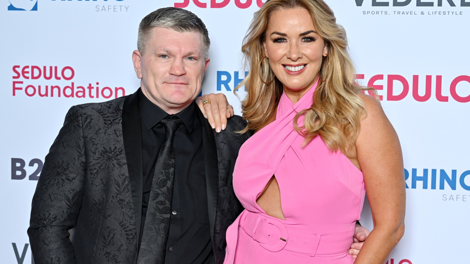 Ricky Hatton and Claire Sweeney SPLIT just eight months after finding love on Dancing on Ice