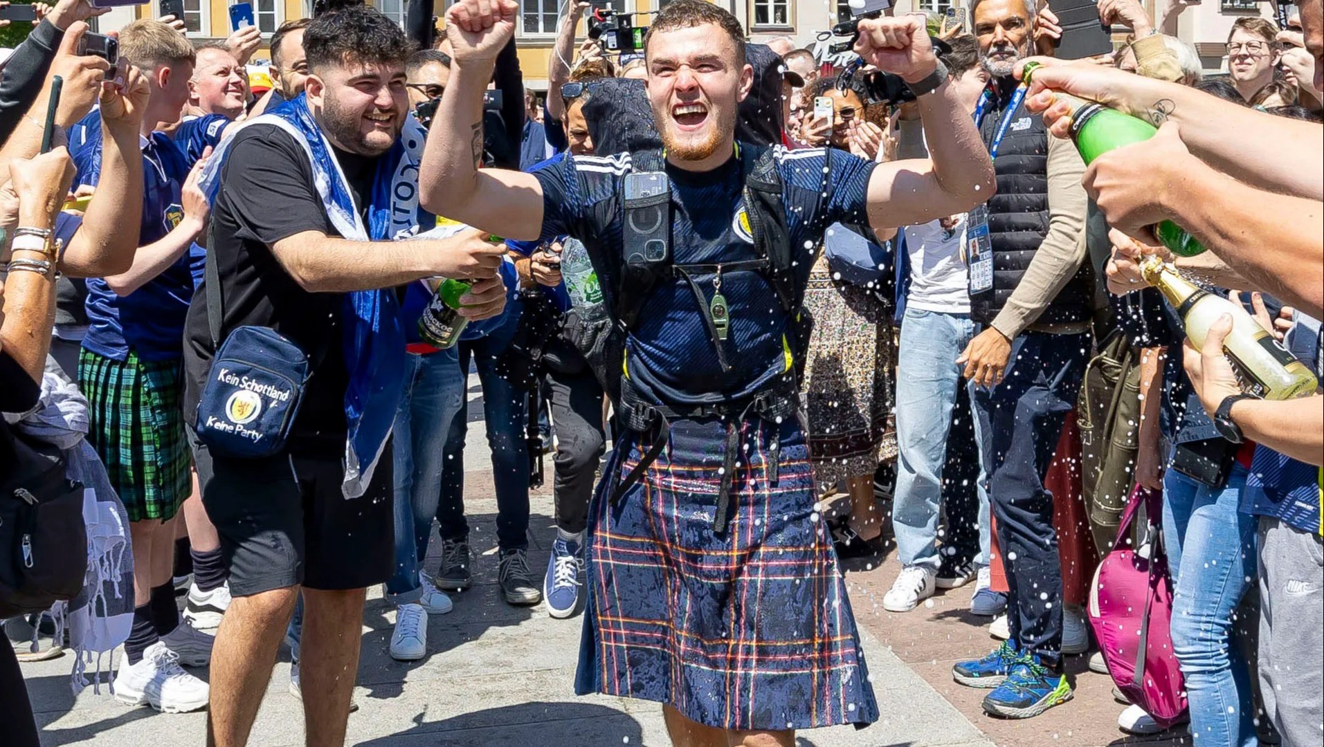 Tartan Army fan who walked to Germany for the Euros nominated for huge FIFA award