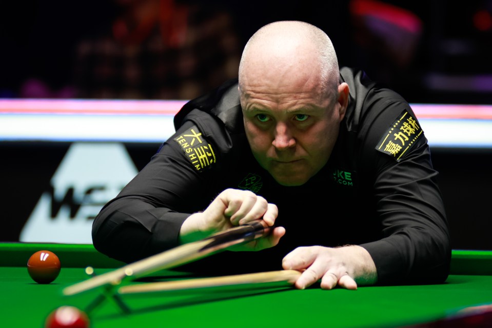 John Higgins is also in his sights