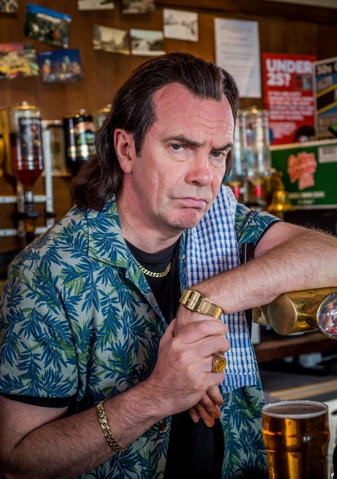 Gavin Mitchell played Boaby the Barman in the hit BBC comedy