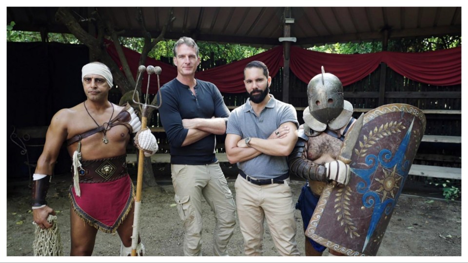 Historians Dan Snow and Alexander Mariotti have worked together for new Channel 5 series.