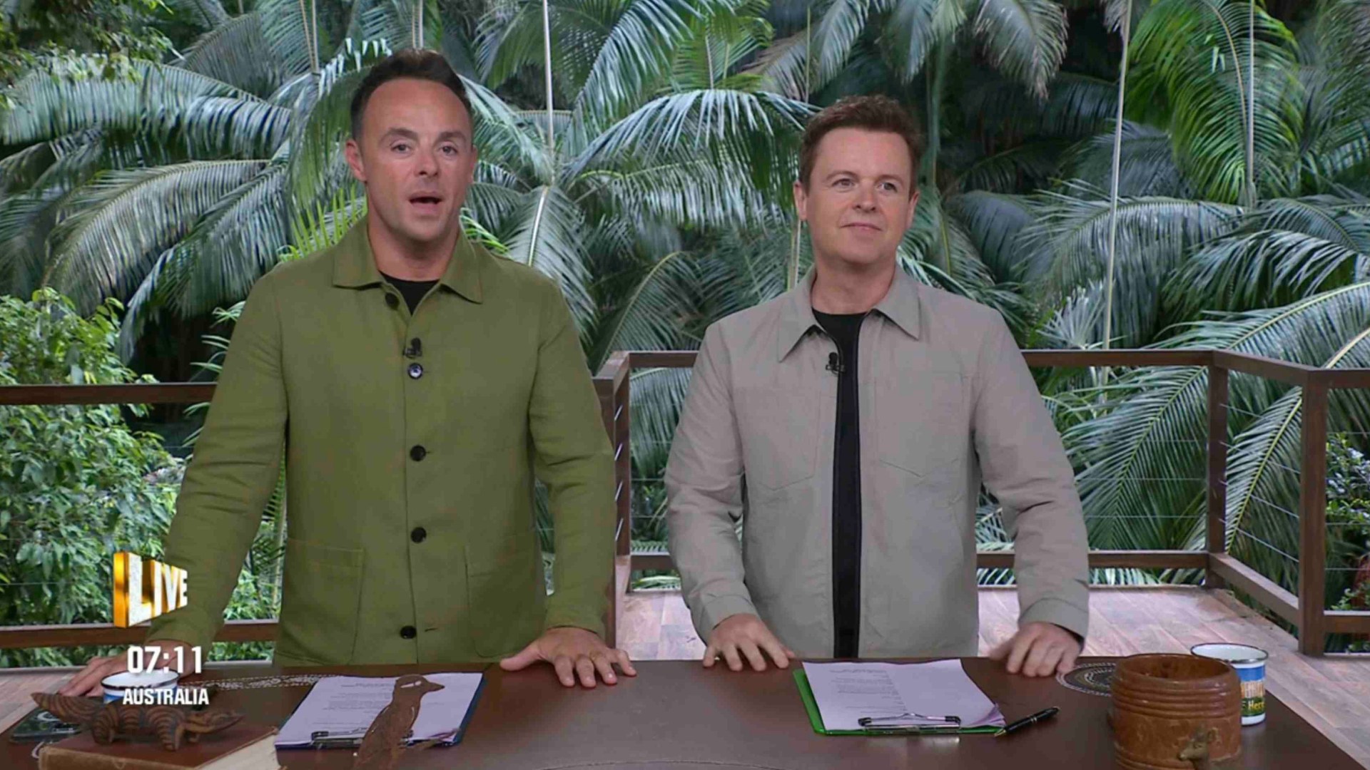 I'm A Celeb's Dec rushed to medics backstage on show after being bitten by spider