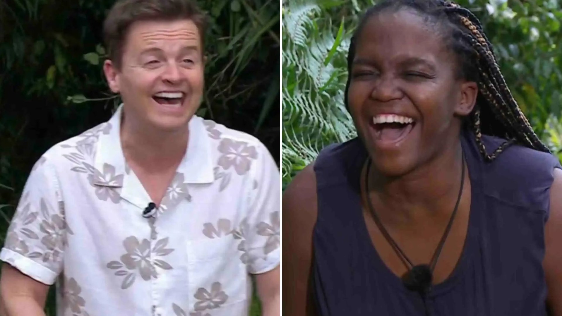 Awkward moment I'm A Celeb's Oti Mabuse tells Dec off for SMILING as she takes on skin-crawling Bushtucker Trial