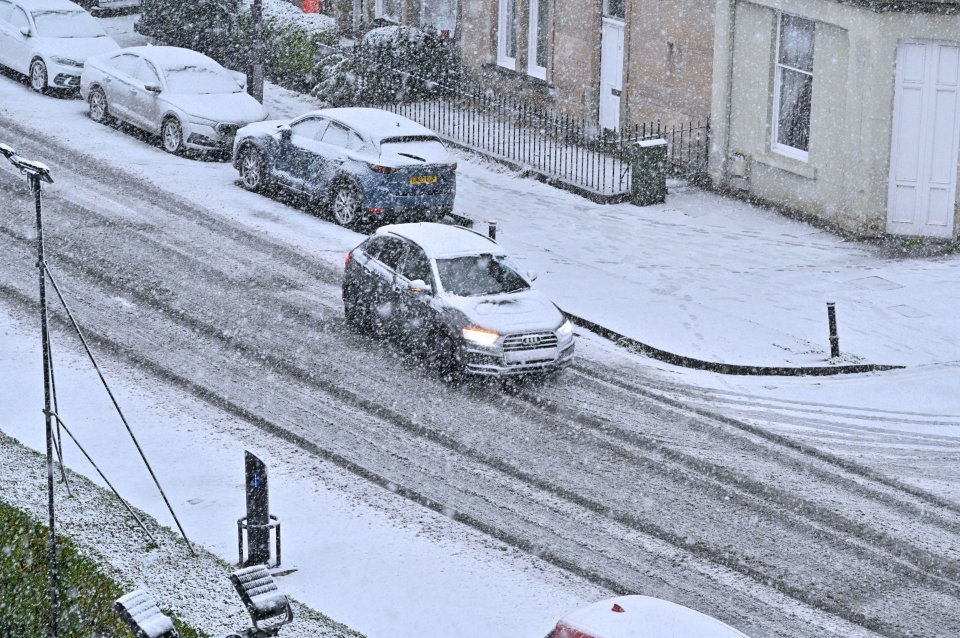 Snow has already fallen over the country in the last month