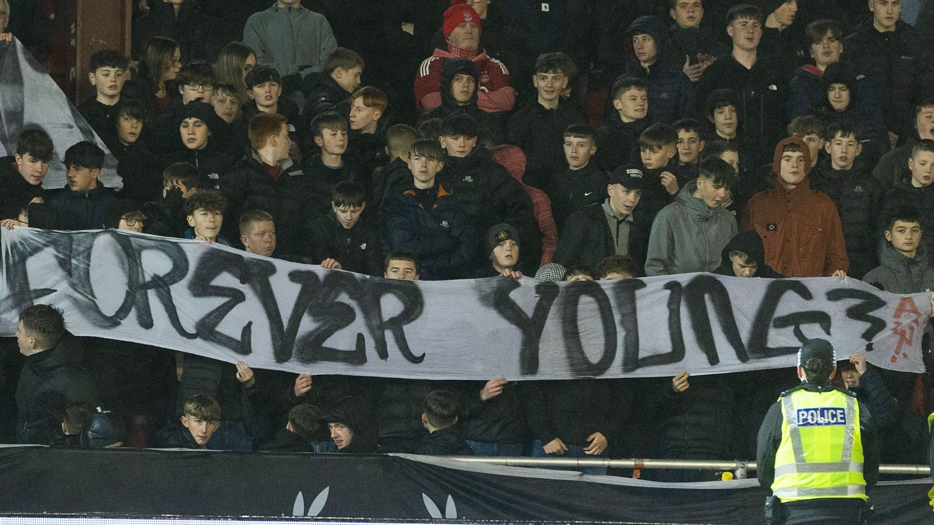 Emotional banner tribute at Aberdeen v Celtic as fans remember tragic club hero 20 years on