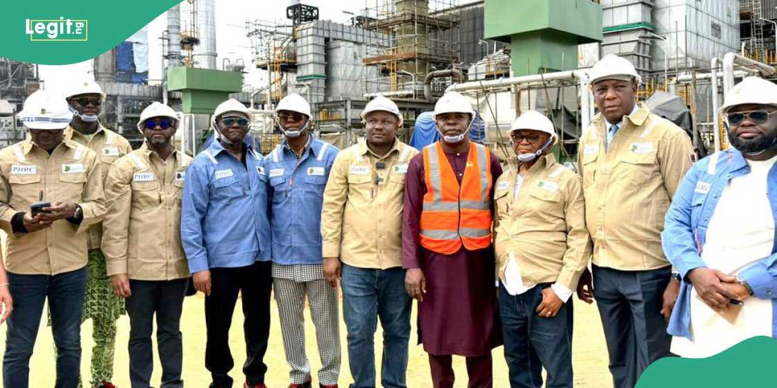 Fact finding team torus Port Harcourt refinery complex