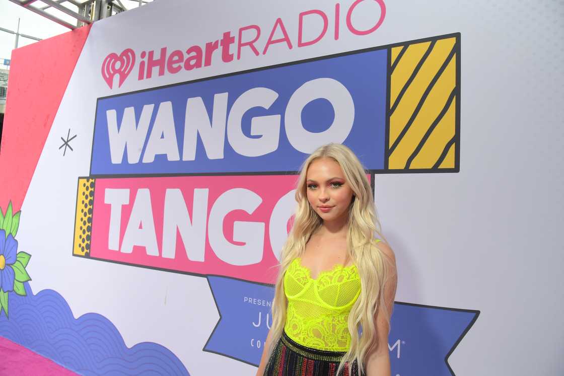 Jordyn Jones attends iHeartRadio Wango Tango presented by The JUVÉDERM Collection of Dermal Fillers at Dignity Health Sports Park in Carson