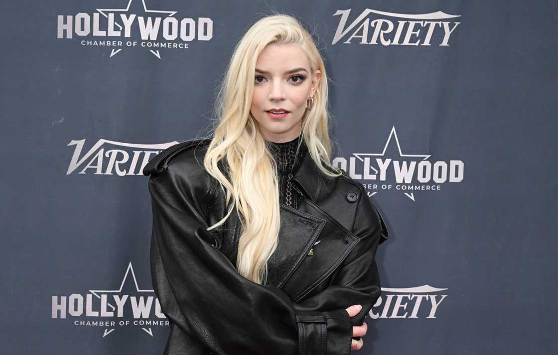 Anya Taylor-Joy during the ceremony honouring Chris Hemsworth with a Star on the Hollywood Walk of Fame in Los Angeles