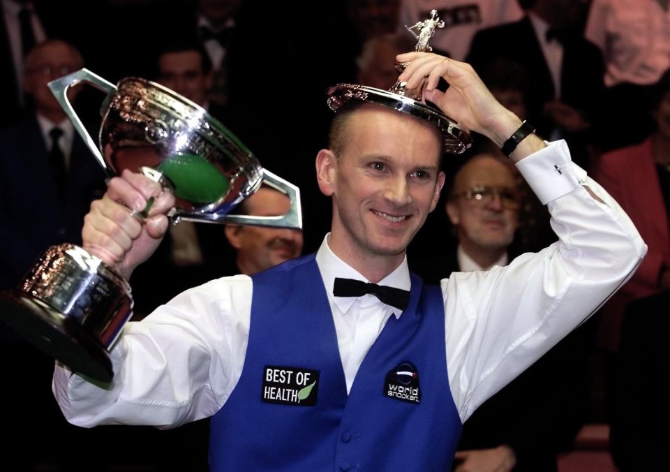 Peter Ebdon beat Stephen Hendry to win the world title in 2002