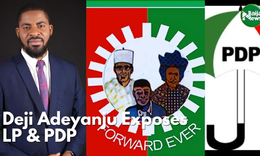 Watch As Deji Adeyanju Exposes LP And PDP