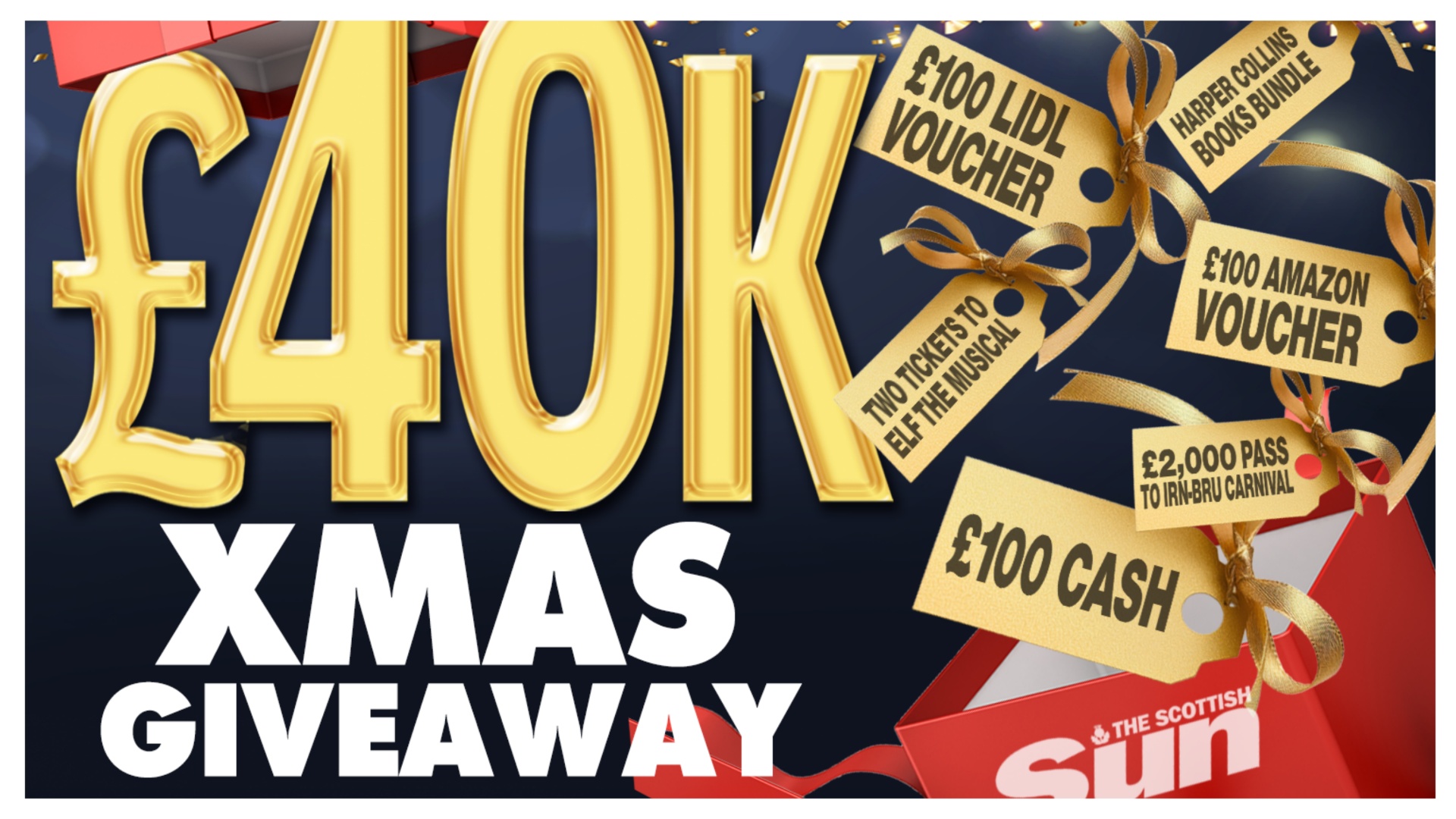 We’ve got £40K of prizes to give away - enter for your chance to win here