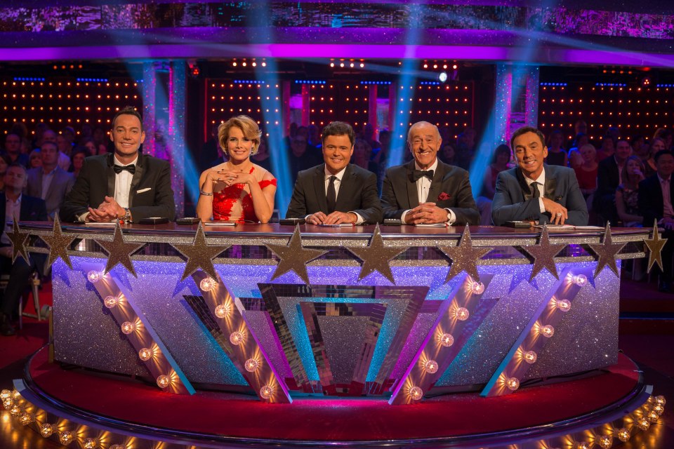 Bruno during his time as a judge on Strictly Come Dancing