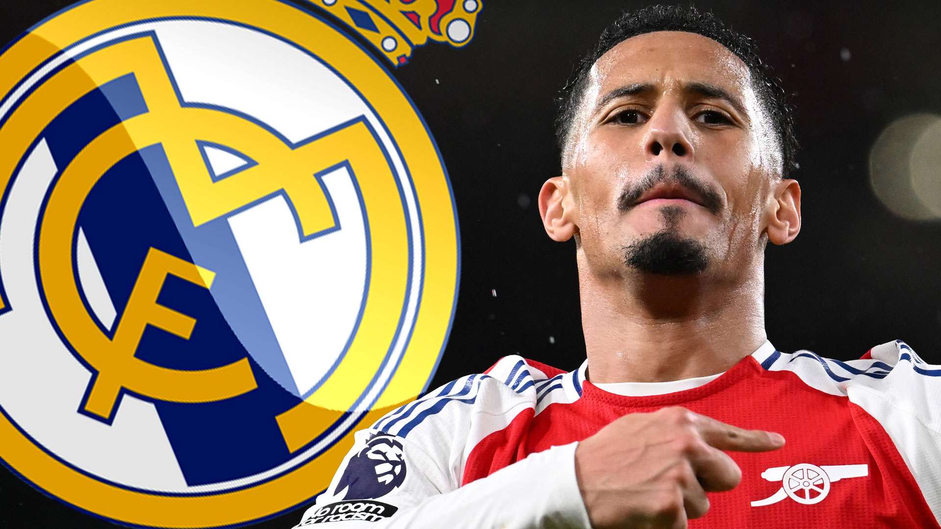 Arsenal receive huge transfer boost as star man William Saliba pledges future to club amid Real Madrid interest