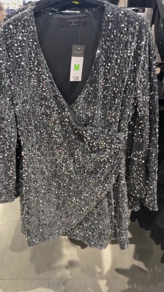 This sequin dress is bound to turn heads