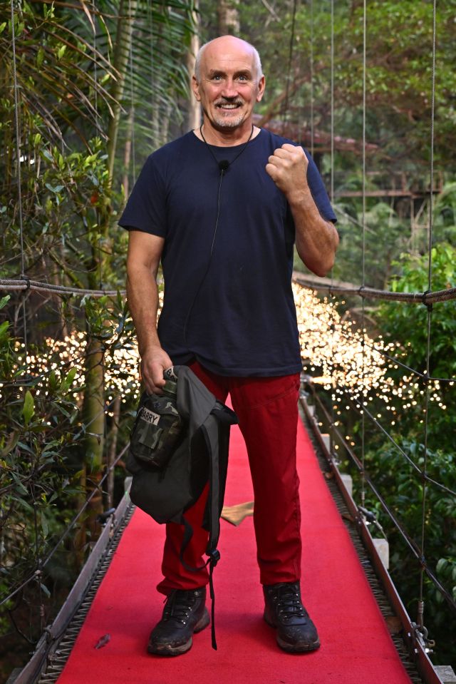 Barry is currently down under after leaving the jungle earlier this week