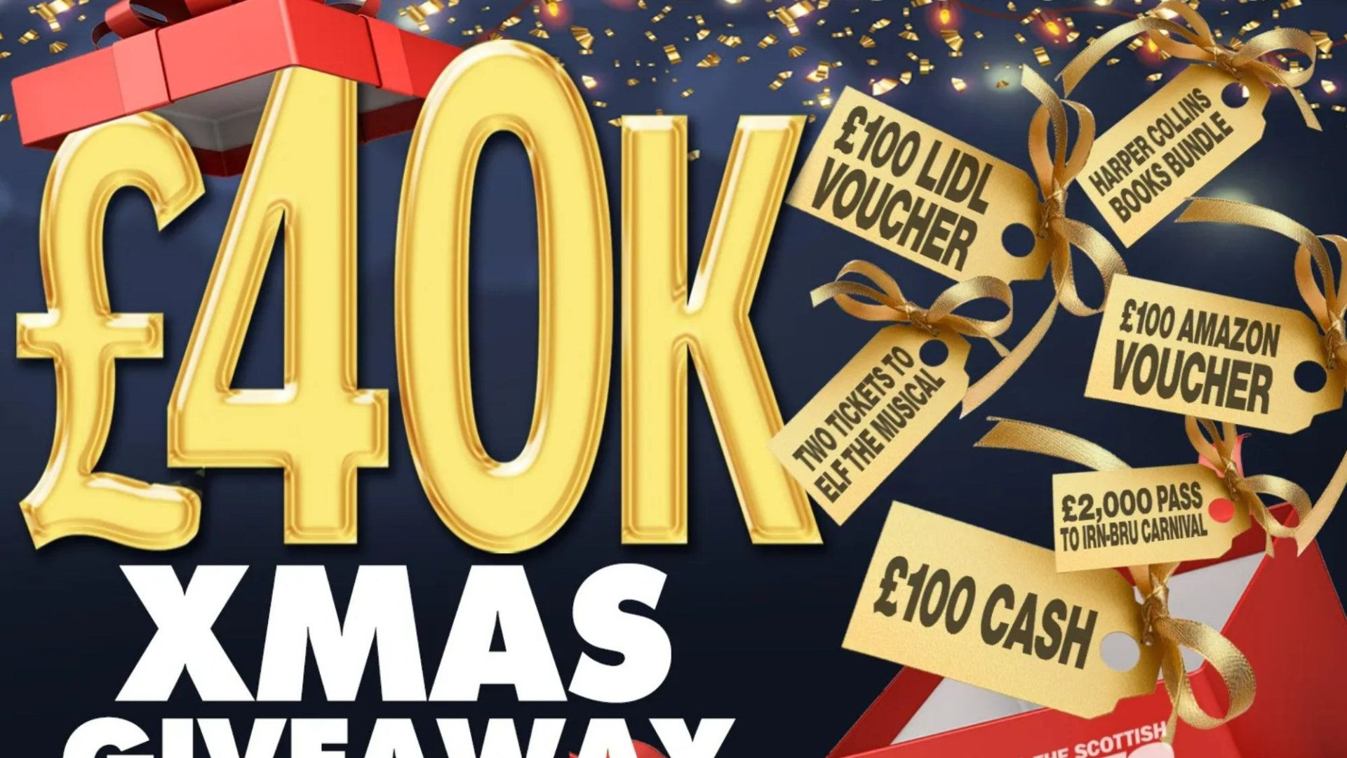 We have £40K worth of prizes to give away - find out how to enter now