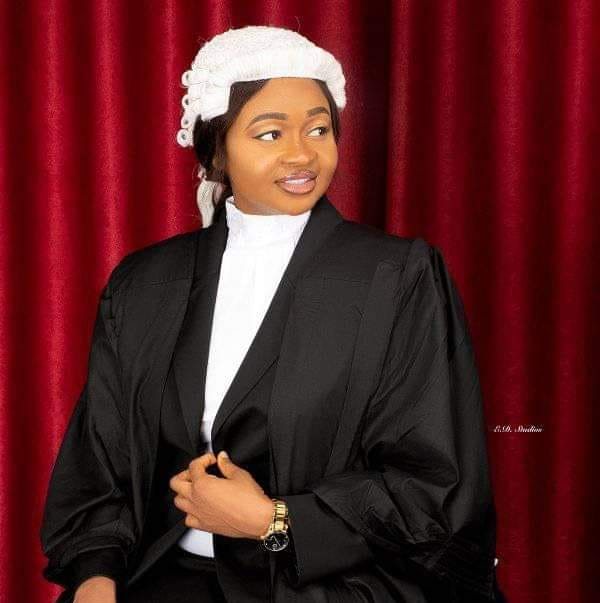 Lawyer celebrates husband for sponsoring her university education