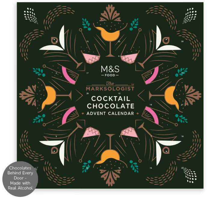 M&S shoppers were thrilled to discover a boozy advent calendar scanning for just £1