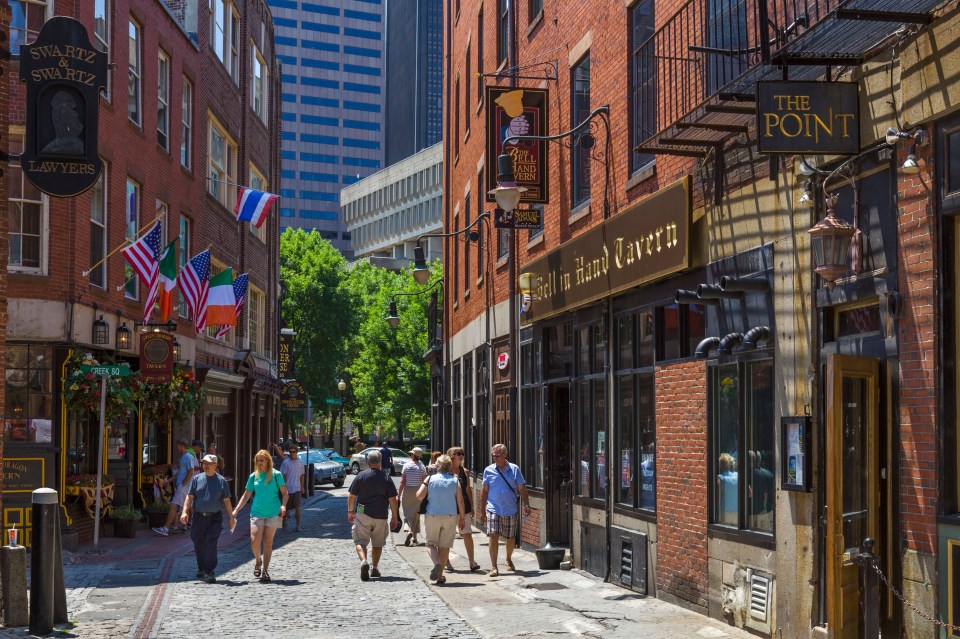 Boston is a fabulously walkable city