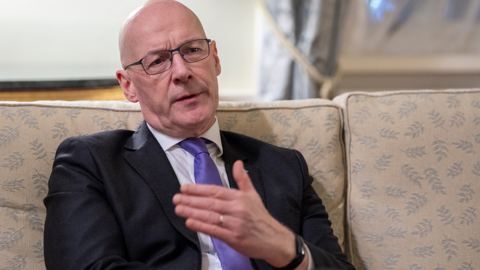 John Swinney reveals phone call with Donald Trump weeks after US President's Kamala blast