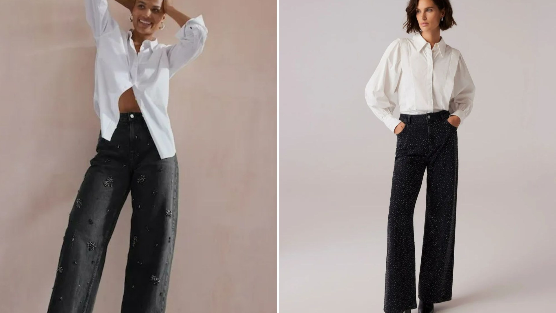 How to style the jazzy jean trend for Christmas - including a Zara dupe that are £410 cheaper