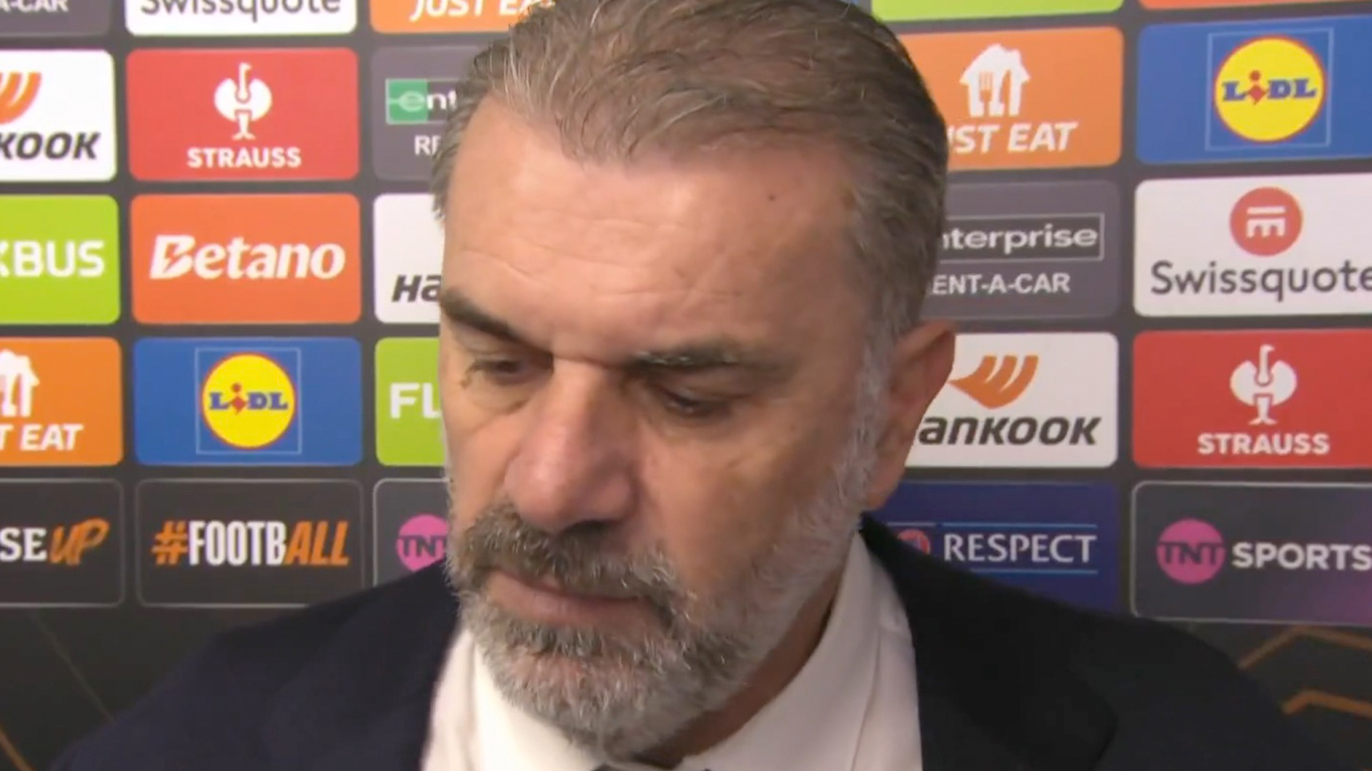 Ange Postecoglou calls Tottenham flop's performance 'unacceptable' in brutal blast after hauling him off at half-time