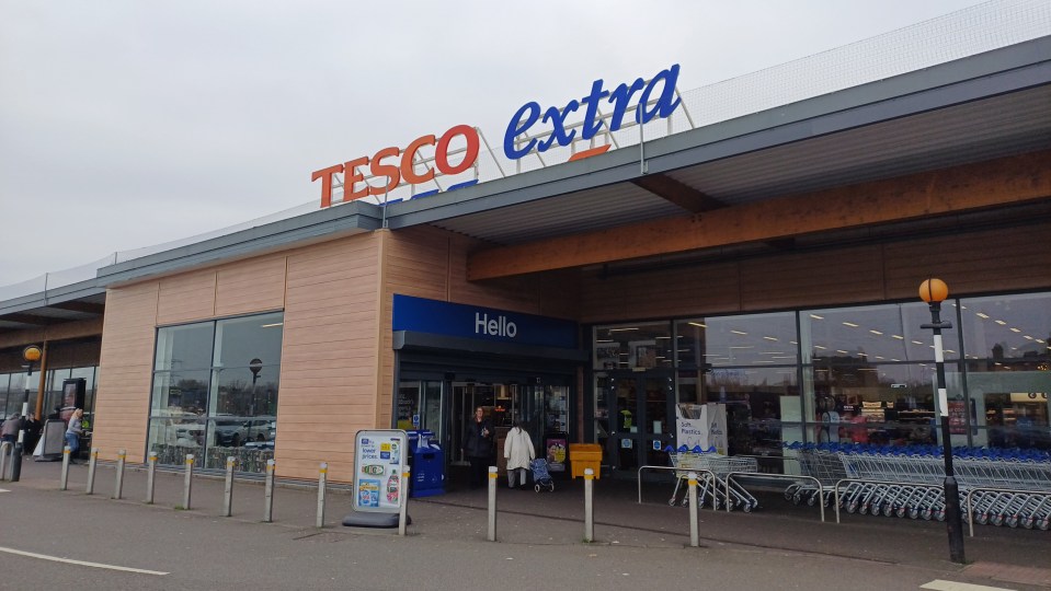 He was caught when he was recognised by a Tesco security guard