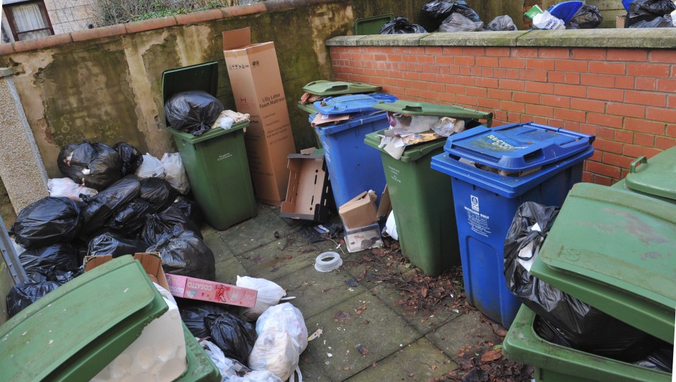 Some locals in Glasgow may need to wait until January 29 to see their rubbish lifted