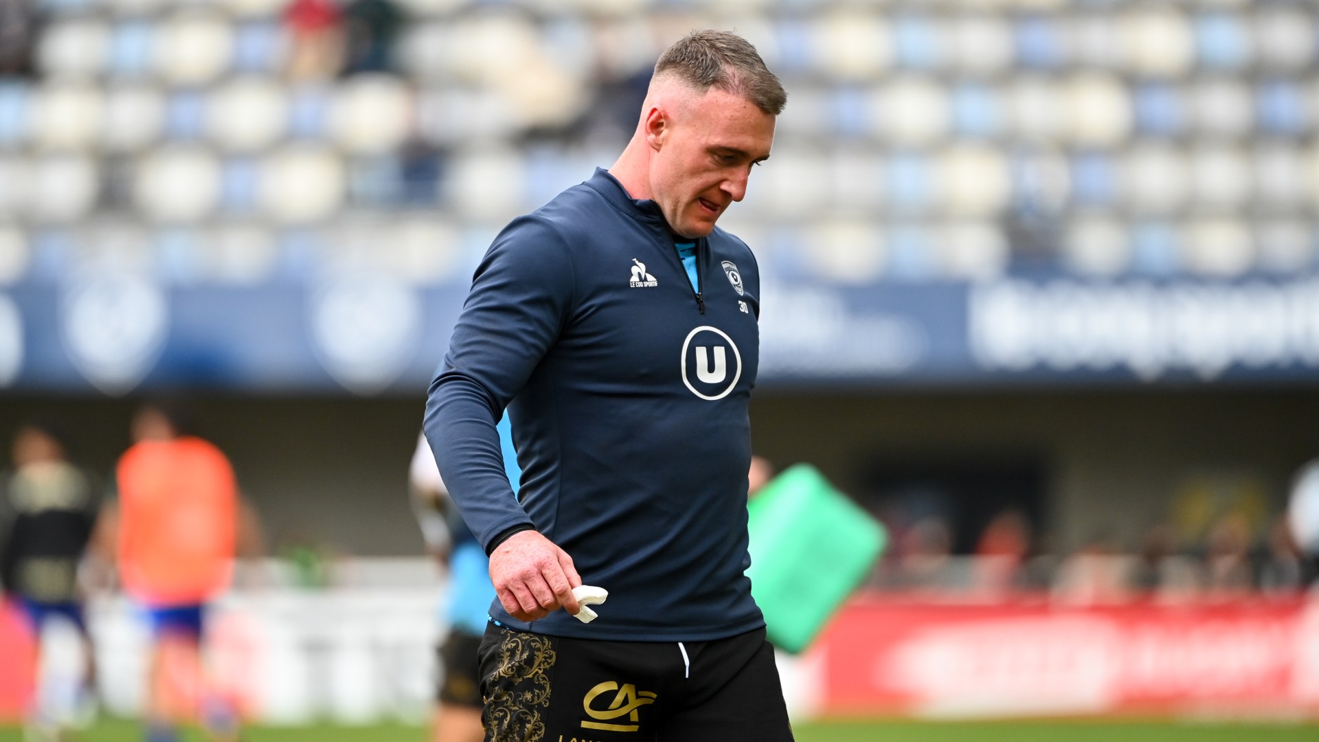 Shamed Stuart Hogg on the scoreboard as he returns to rugby for first time since domestic abuse conviction