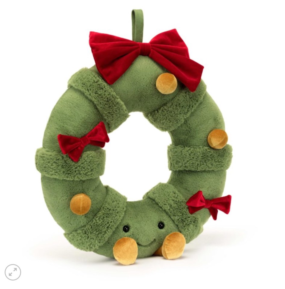 This is £60 less than the Jellycat wreath, which is £69.95