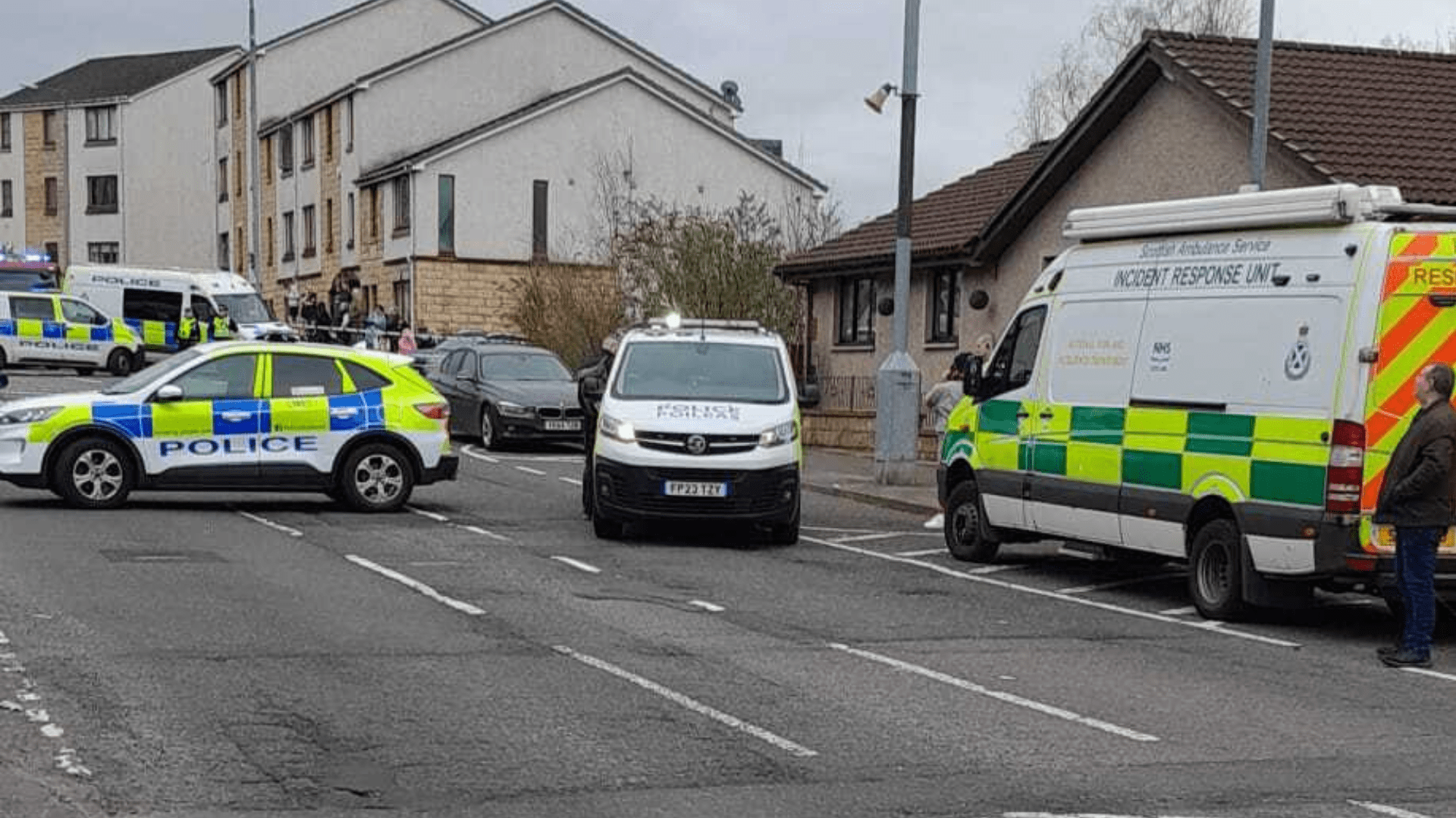 Man dropped 'petrol bombs' from Scots tower block and sparked huge stand-off with police