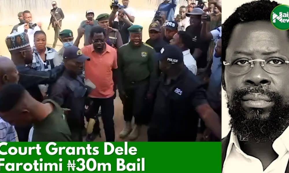 Court Grants Dele Farotimi Bail