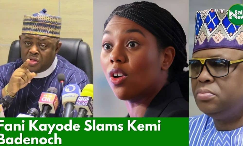 Fani-Kayode Slams Kemi Badenoch, Says British Police Are Institutionally Racist, Corrupt