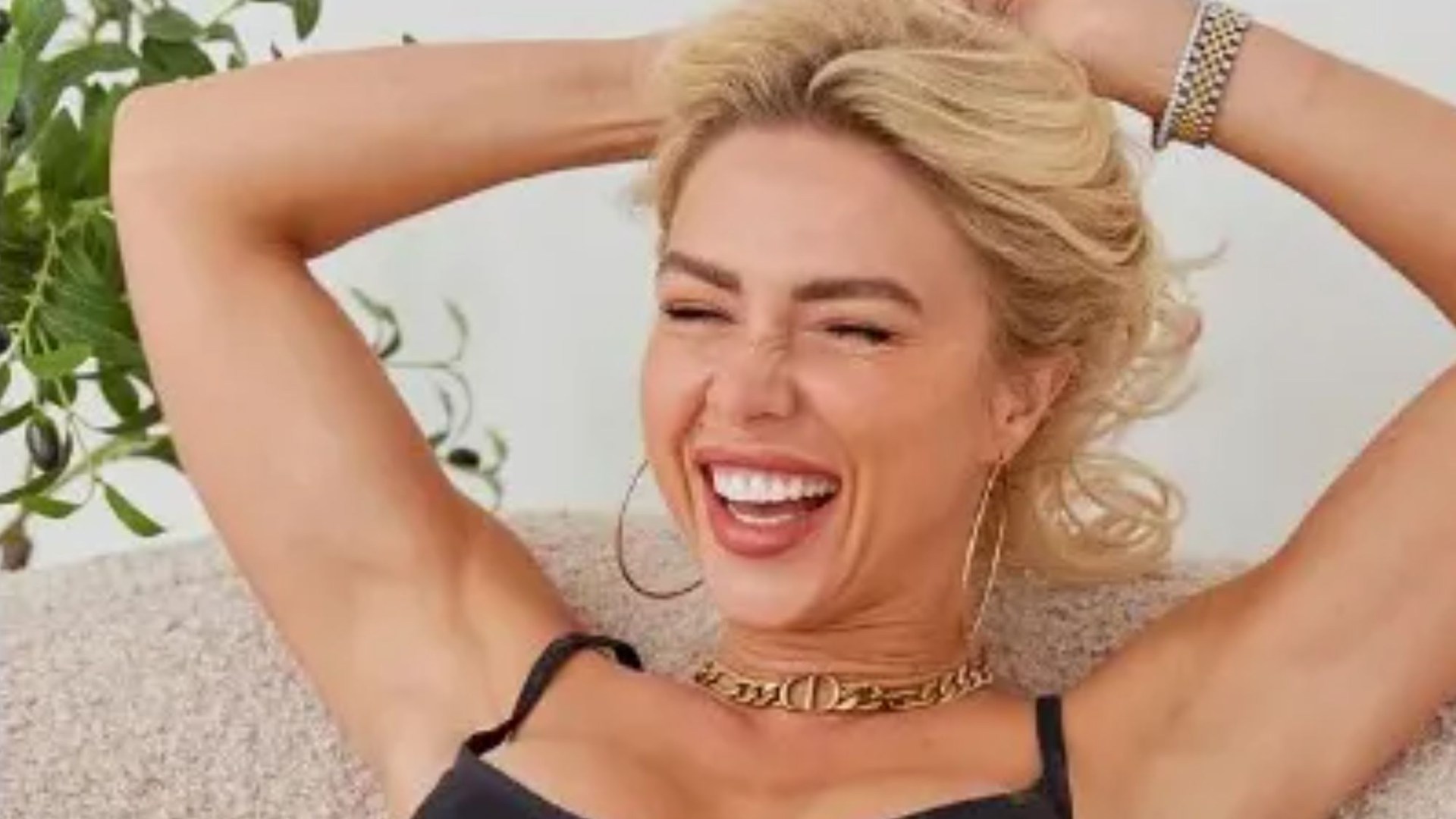 Love Island's Gabby Allen shows off incredible body transformation which has left her 'happy and strong inside and out'