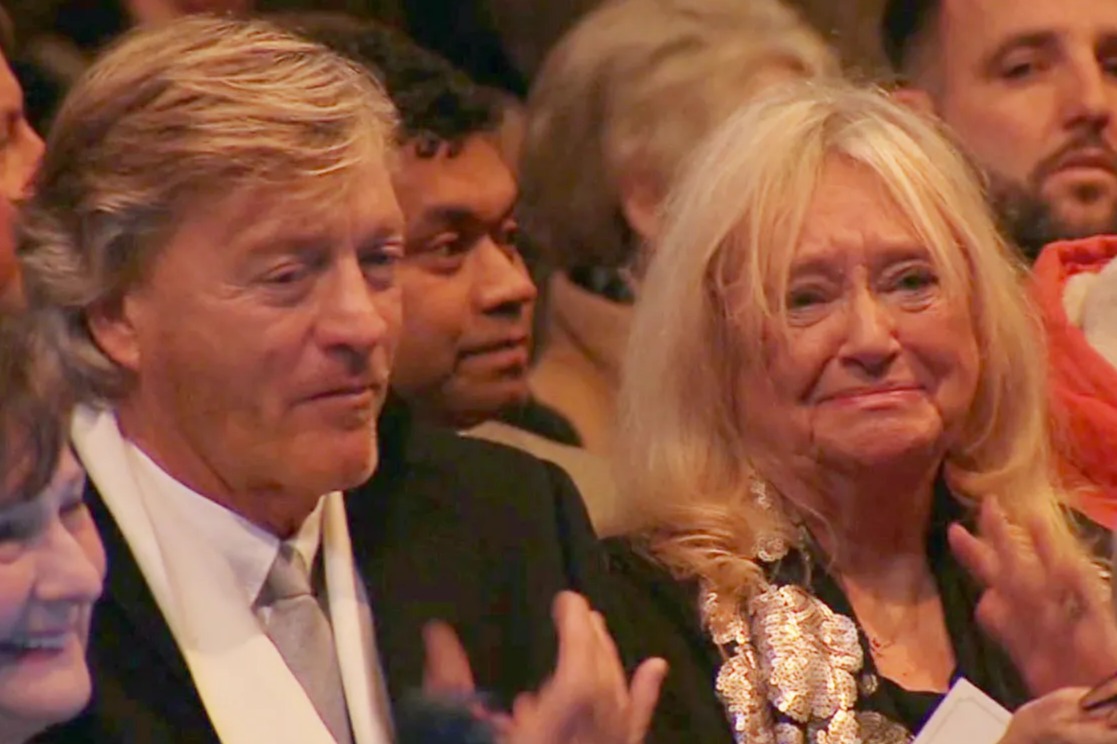 Emotional Judy Finnigan makes rare public appearance with husband Richard Madeley for Christmas carols