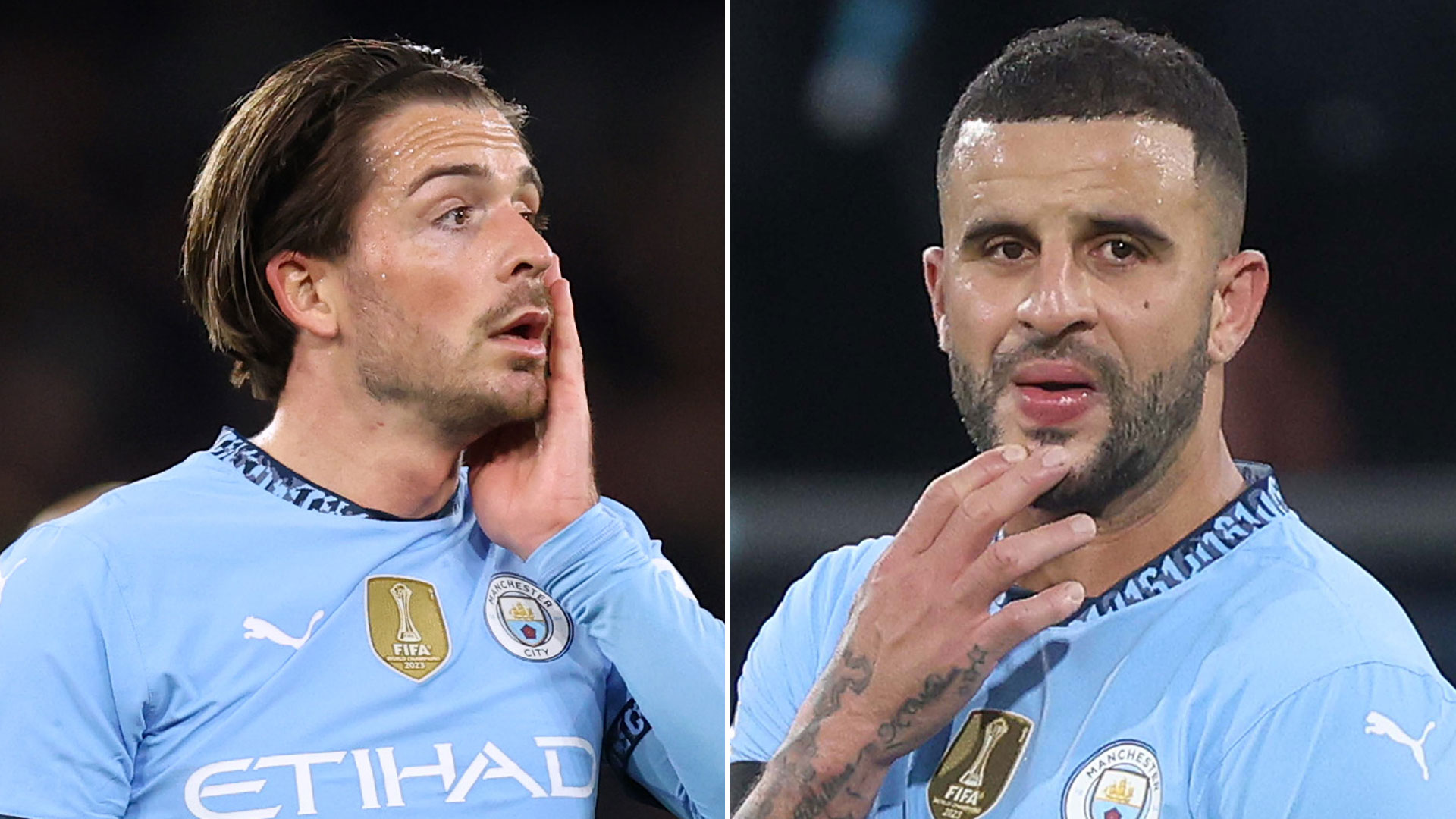 Jack Grealish and Kyle Walker OUT of Man City's crucial Boxing Day clash against Everton