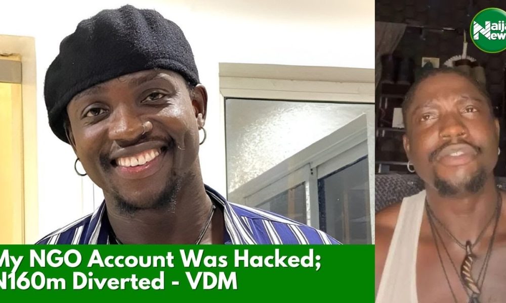 My NGO Account Hacked, ₦160 Million Diverted – VeryDarkMan Raises Alarm